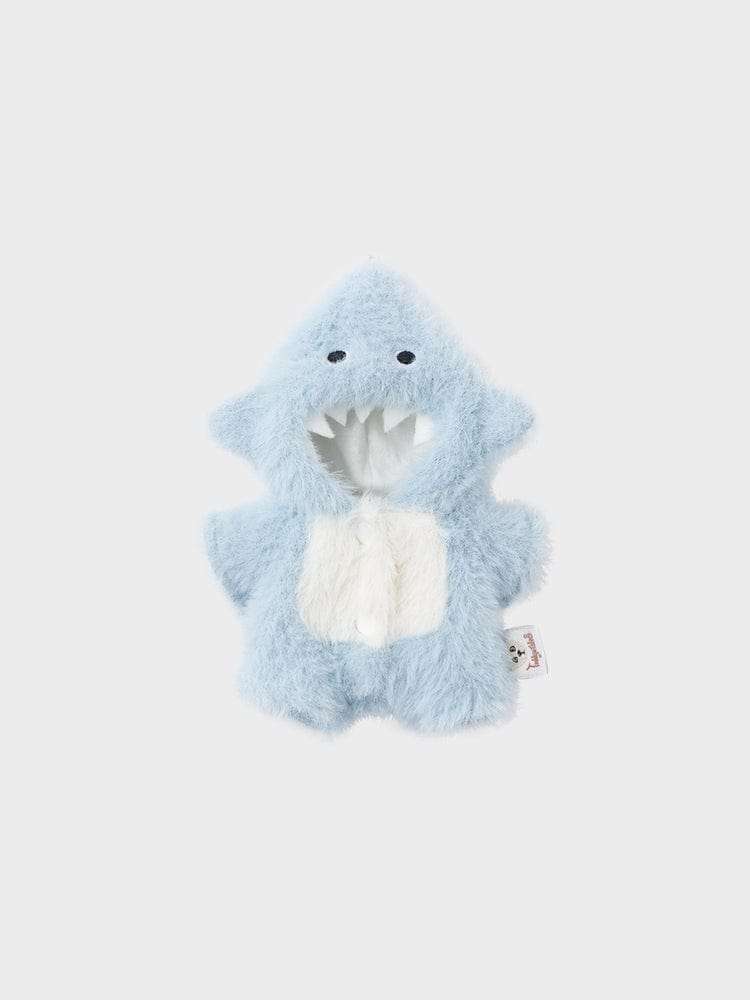 Teddy Tales Outfit Shark Jumpsuit XS