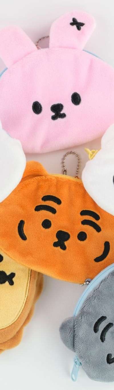 Soft Flat Coin Purse 6 Types
