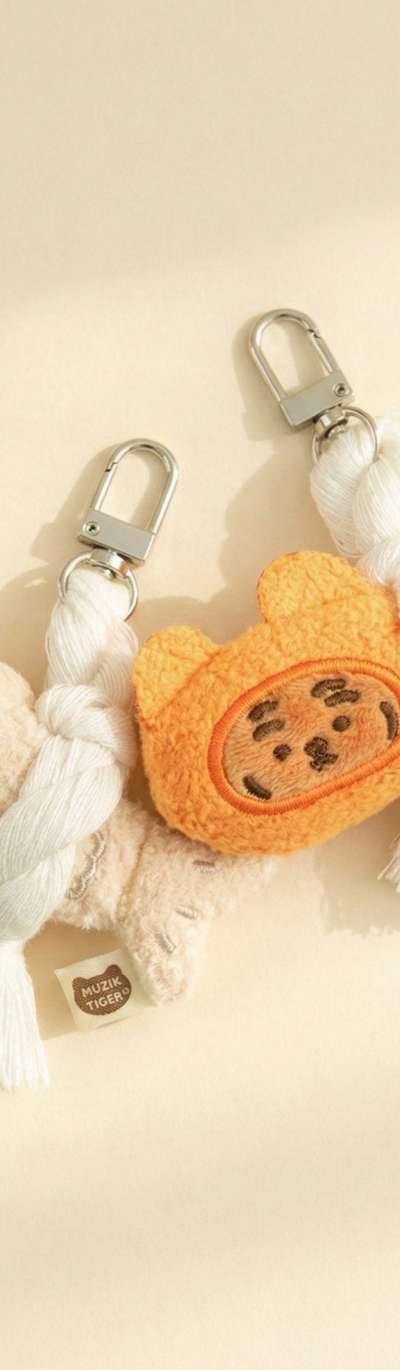 MUZIKTIGER Charm Chubby Pollock Keyring - 4 Types