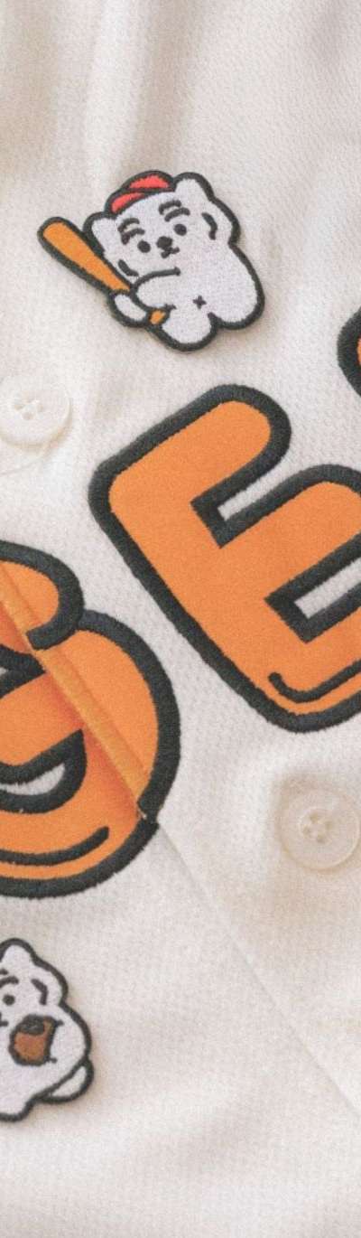 Bbunglang Baseball Patch Set of 3