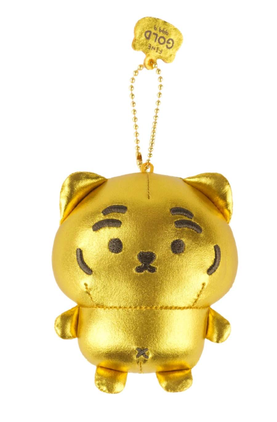 Gold Ddunglang Plush Keyring