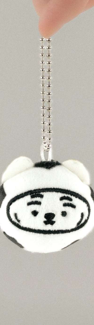 Muziktiger Ddung-rangi Soccer Ball Keyring