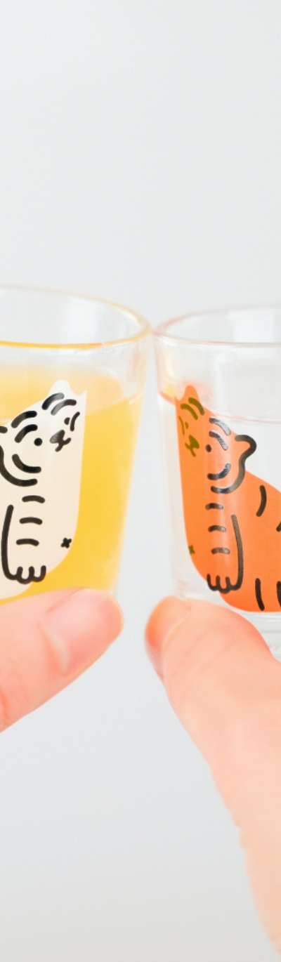 Ddunglangi Soju Glass 2-Piece Set