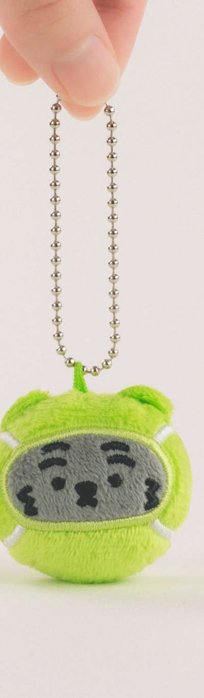 Ddungrang Tennis Ball Keyring