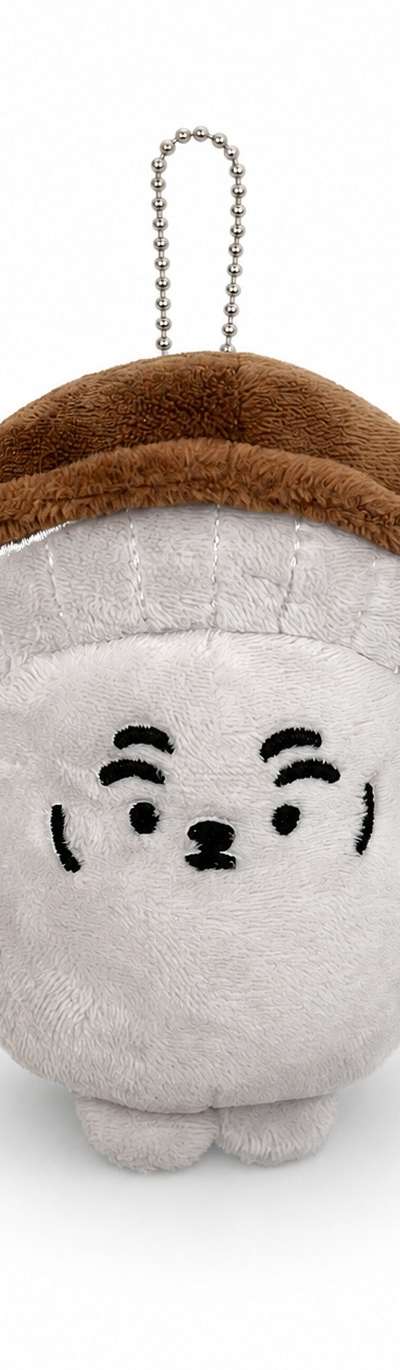 Mushroom Tiger Chunglang Plush Keyring