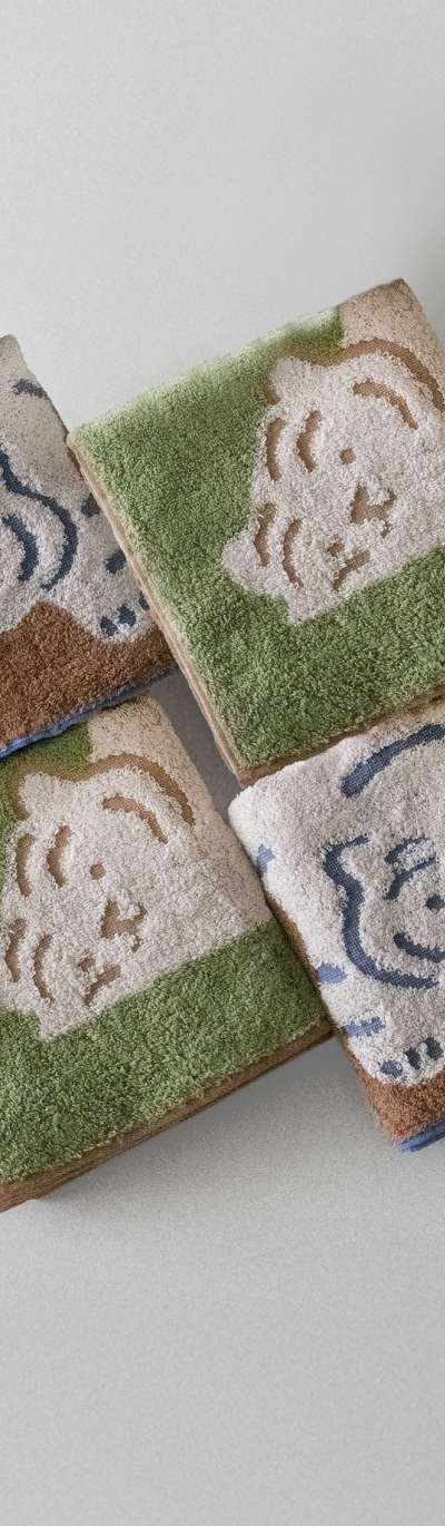 Hand Towel 10P Set (Individual Packaging)