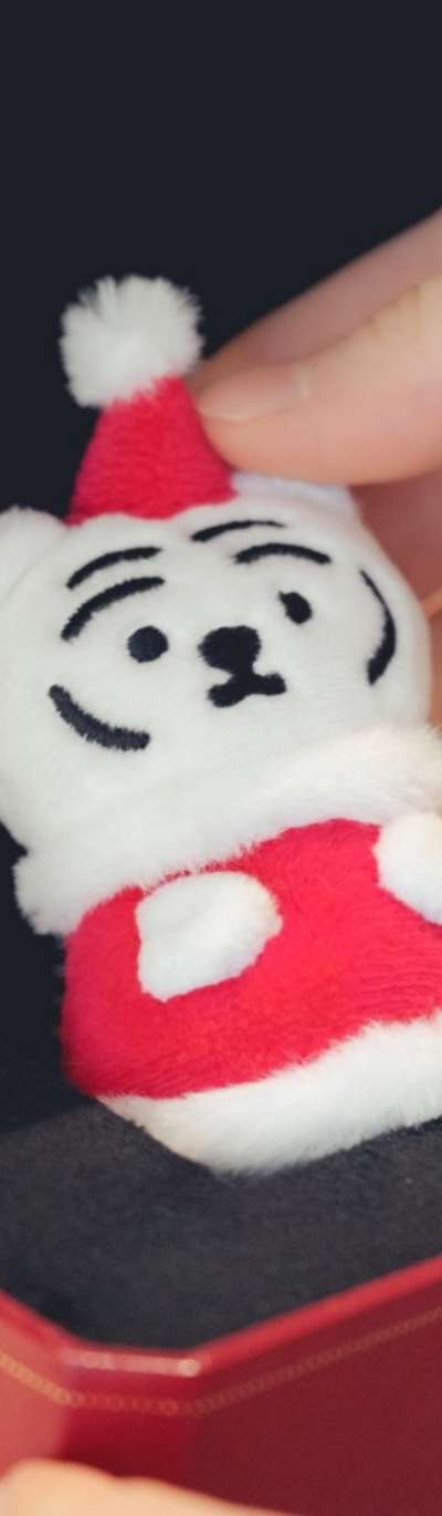 Santa Fairy Chubby Doll Keyring