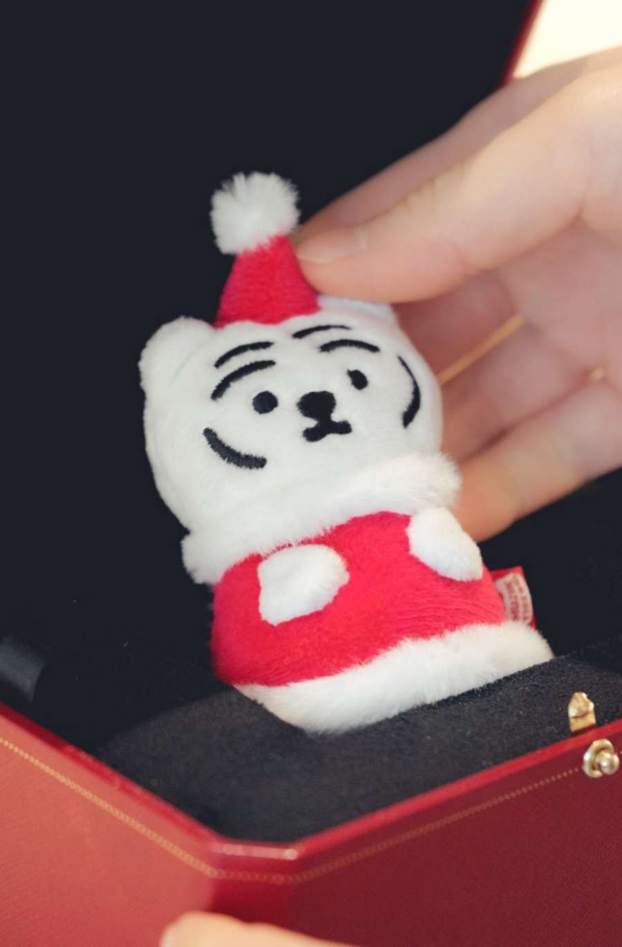 Santa Fairy Chubby Doll Keyring
