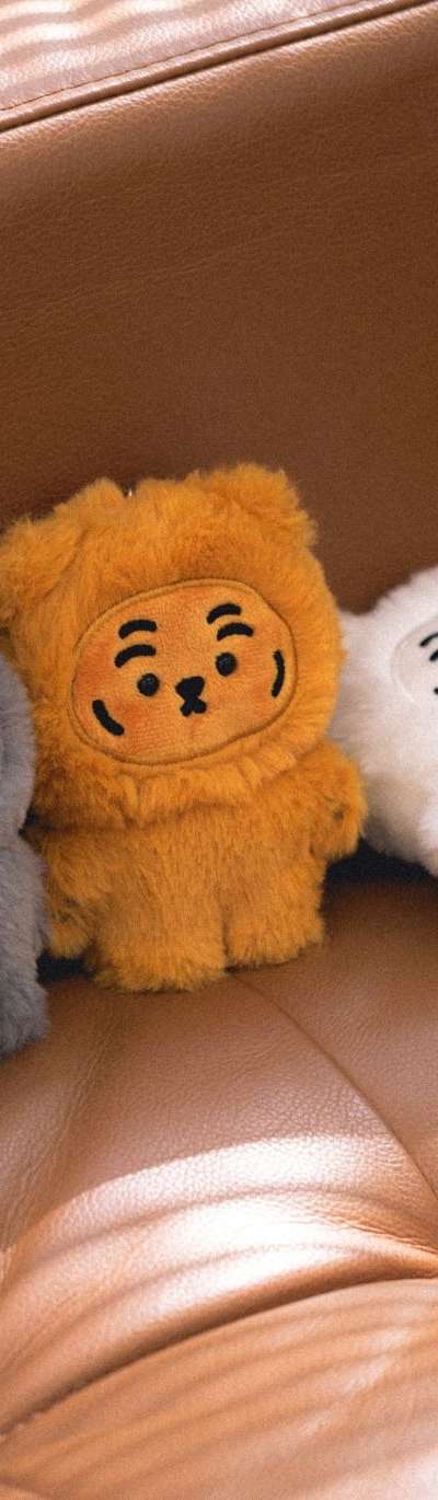 MUZIKTIGER Fluffy Chubby Doll Keyring 3-Piece Set