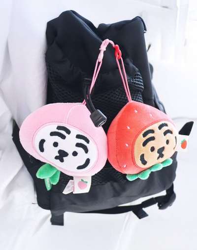 Fruity Plush Keyring 2-Pack