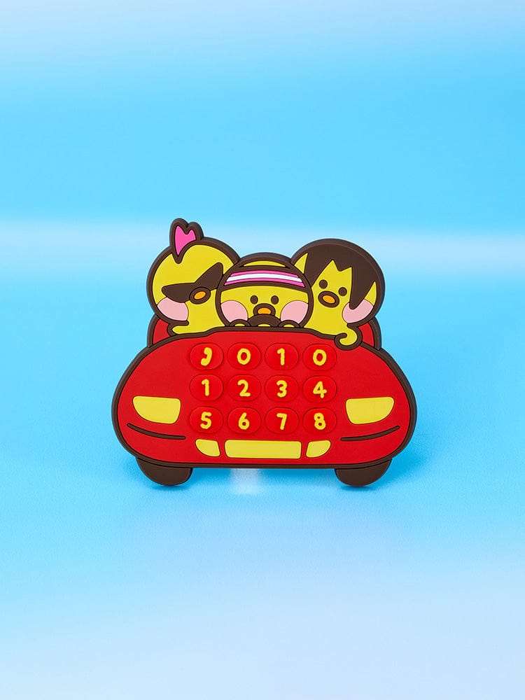 LINE Friends Minini World Sallini Parking Number Plate