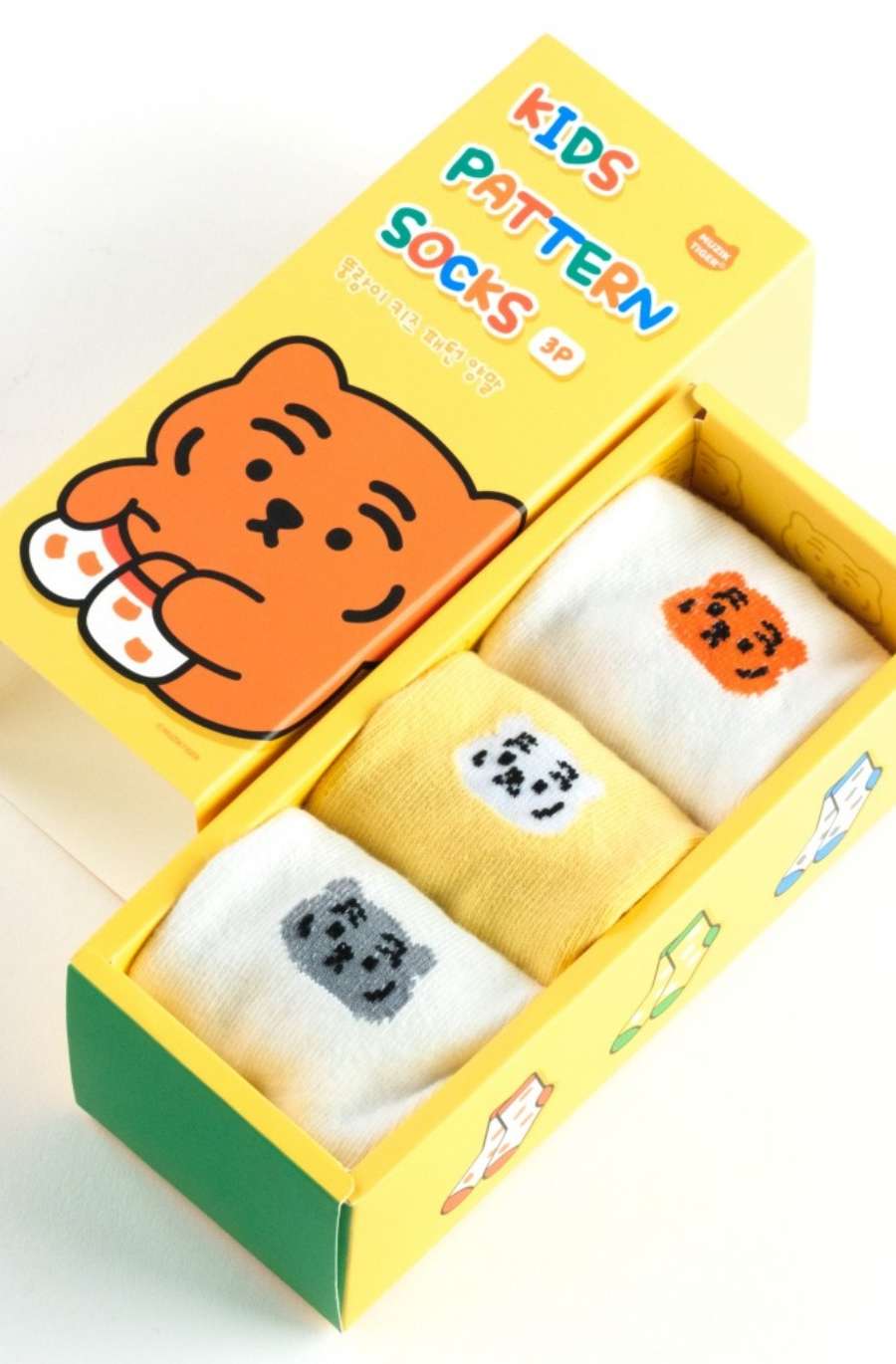 Ddungrangi Kids Pattern Socks 3P Set
