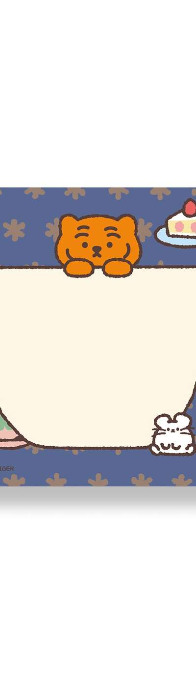 Coffee and Chubby Sticky Memo Pad