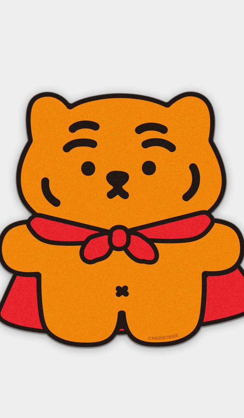 Hero Tiger PVC Mouse Pad