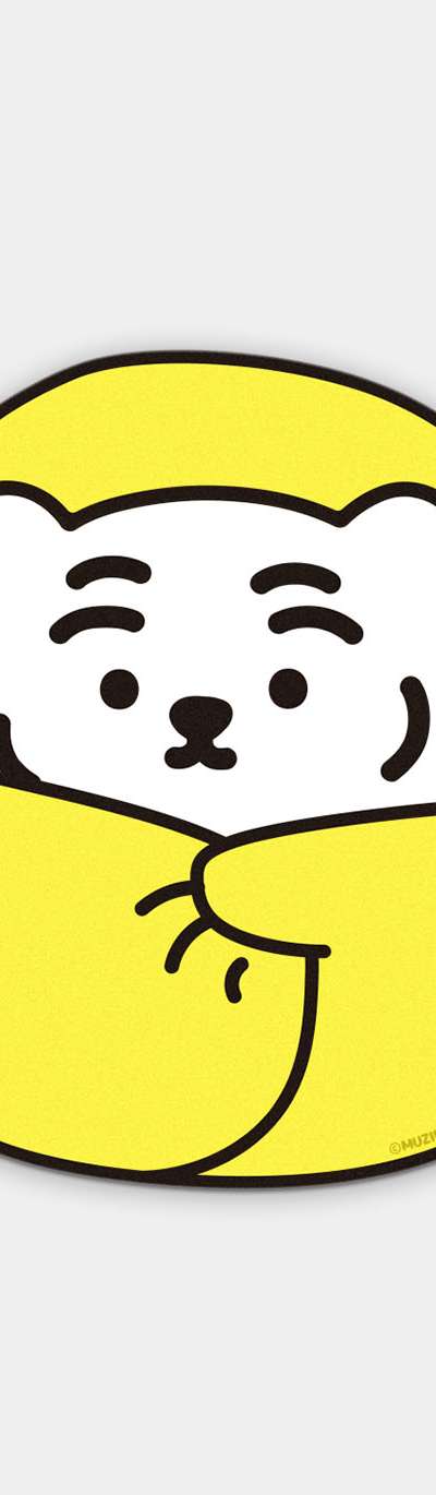 Blankie PVC Mouse Pad