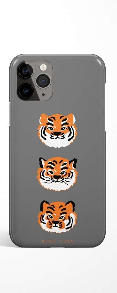 Tiger Trio Phone Case 3 Types