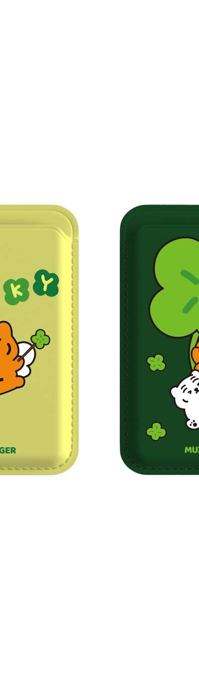 Lucky Clover Ddungi MagSafe Card Wallet 2 Types