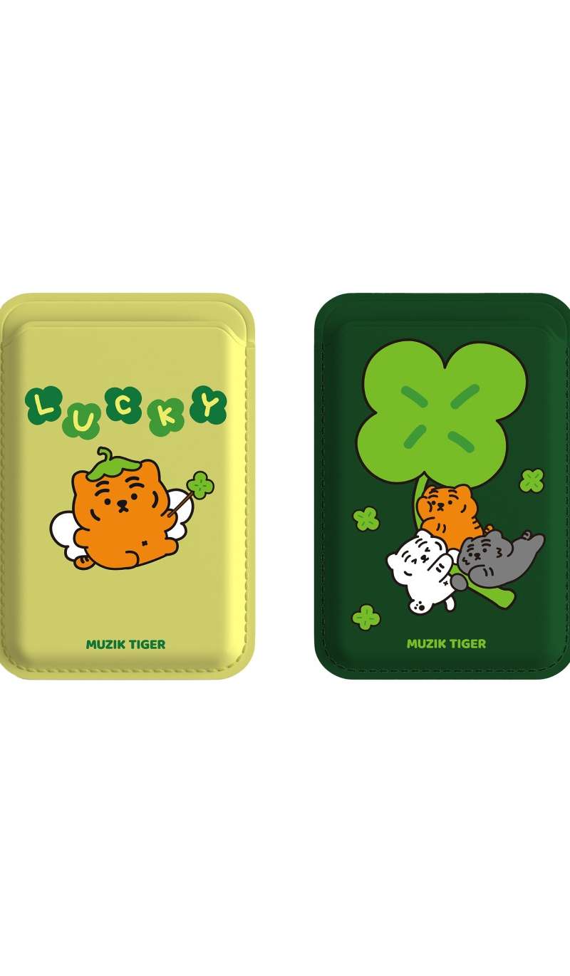 Lucky Clover Ddungi MagSafe Card Wallet 2 Types