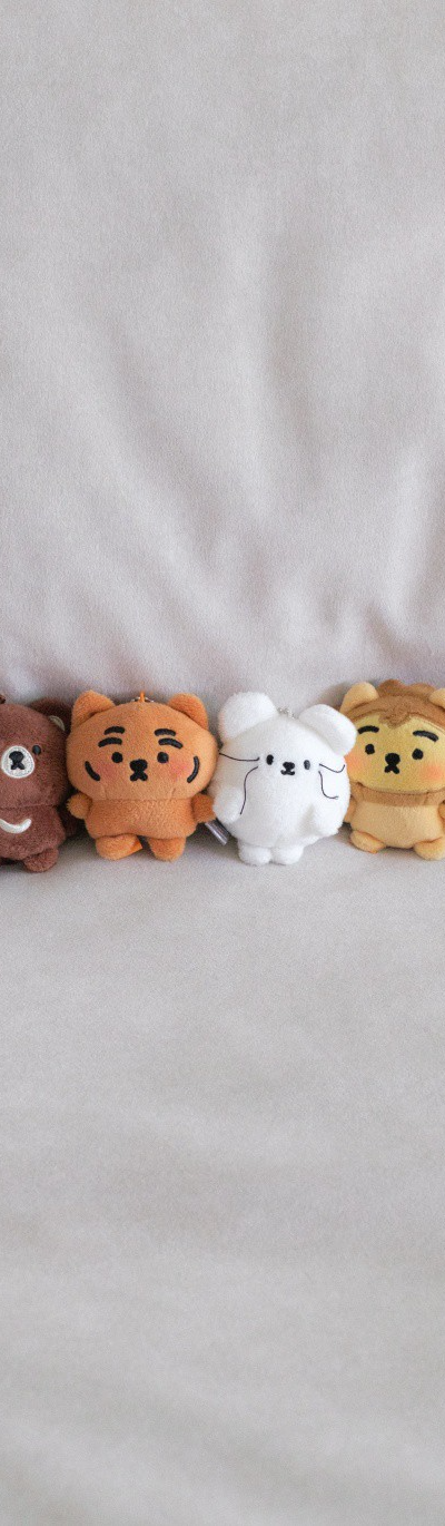 [1+1] Muziktiger Shy Shy Mini Figure Keyring 8 Types
