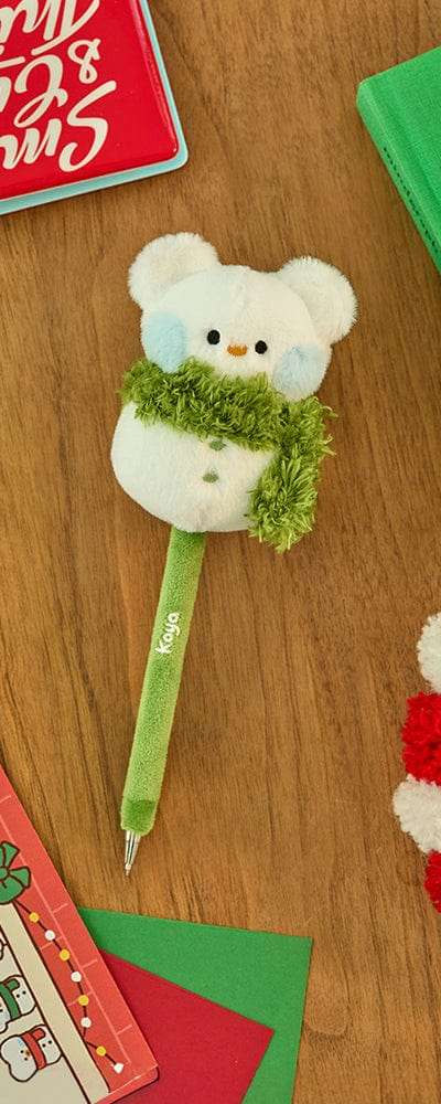 BT21 KOYA ミニ ミニニ プティ ホリデー スノーマン ぬいぐるみ ゲルペン