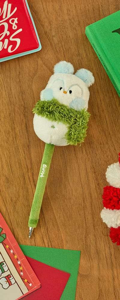 BT21 MANG ミニミニ プティ ホリデー スノーマン ぬいぐるみゲルペン