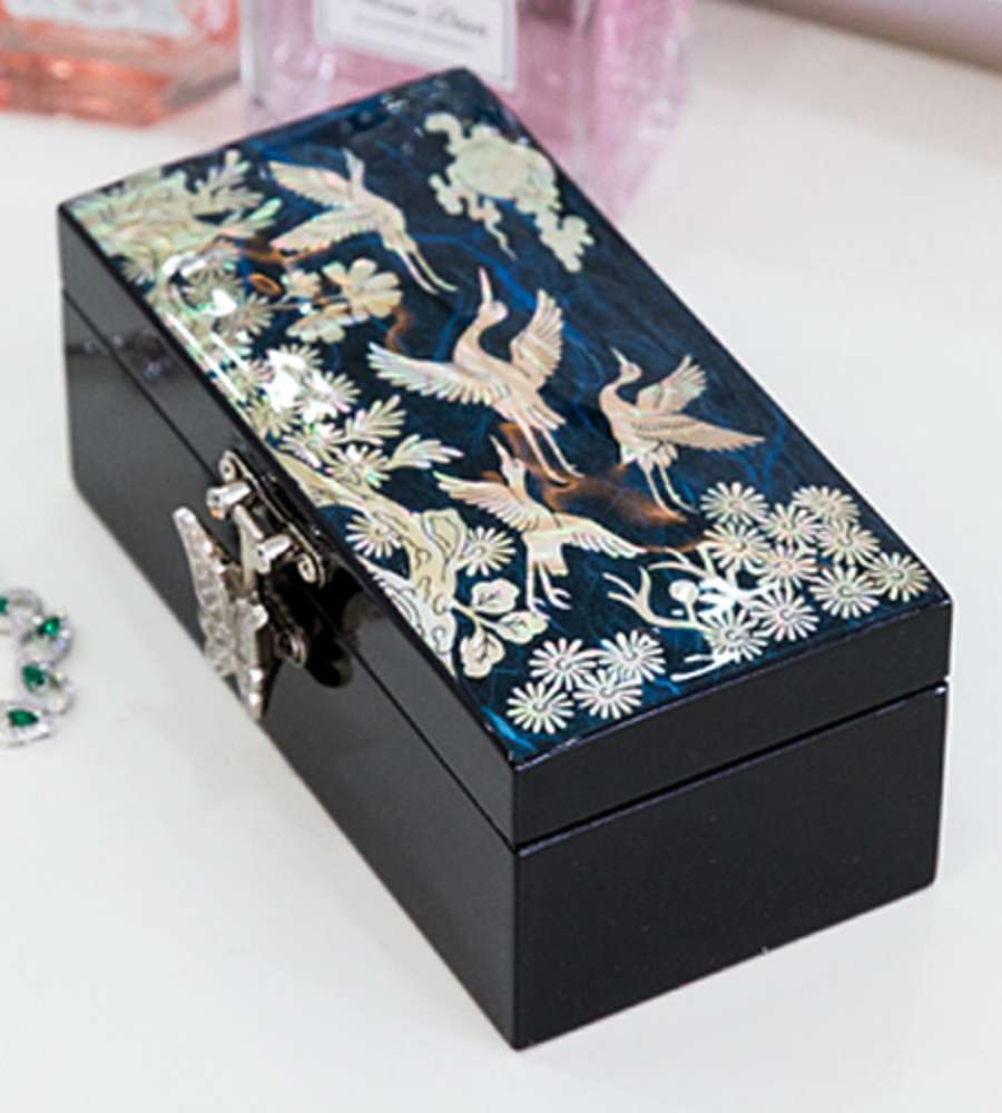 [Song Hak] Ring Roller Direct Spinning Jewelry Box (Red, Blue, Purple)