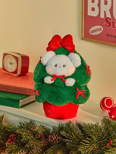 BT21 KOYA Mini Petit Holiday Tree Plushie