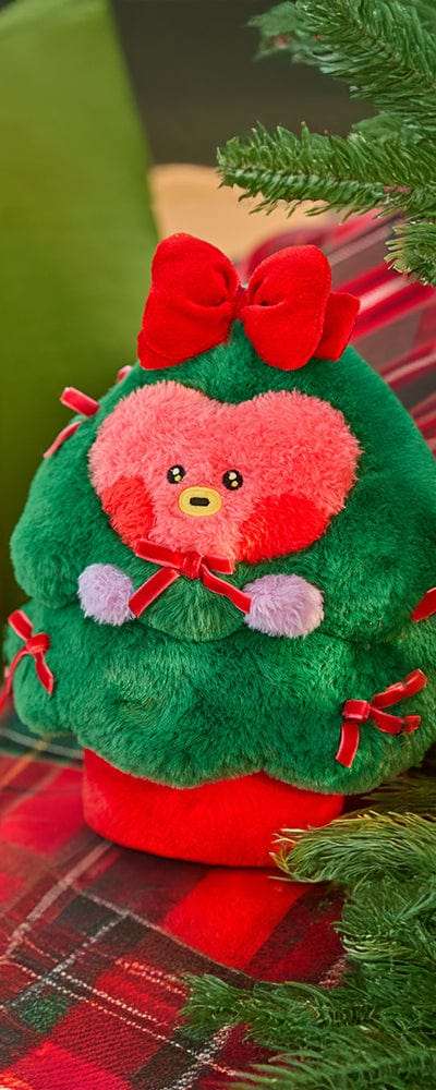 BT21 TATA ミニニ プチ ホリデー ツリー ぬいぐるみ