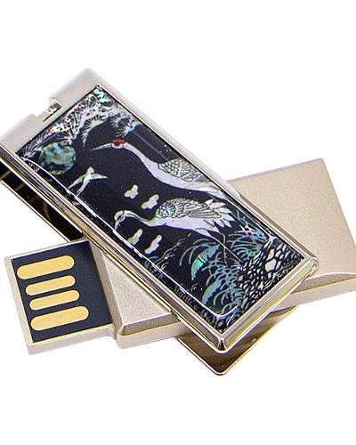 天然貝殻 USB メモリ 8GB（6種類の文様）