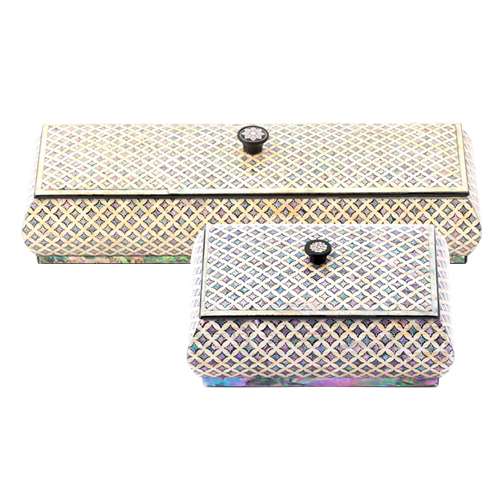 Cloisonné (Diamond) Top Business Card and Pen Case Set - Park In-ho