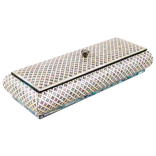 Seven Treasures Pattern Lidded Stationery Box - Park In-ho Work