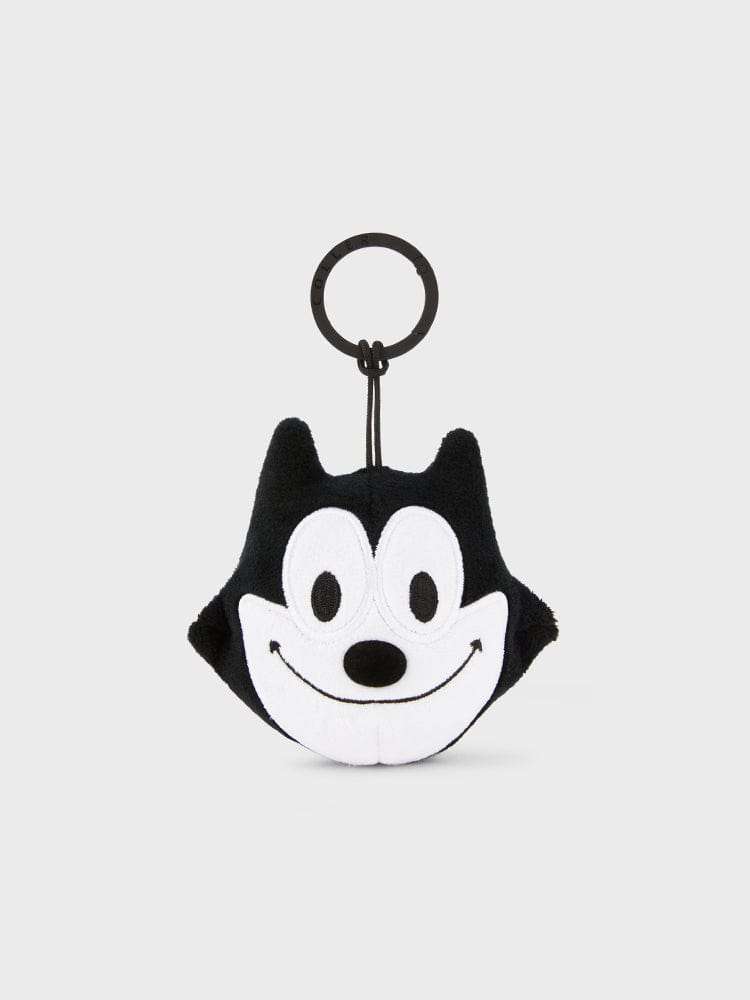 Colle X Felix the Cat Plush Face Keyring