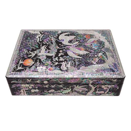 Song Hak Round Document Box