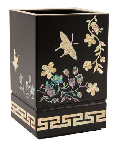 Pencil Holder [Butterfly and Flower Pattern]
