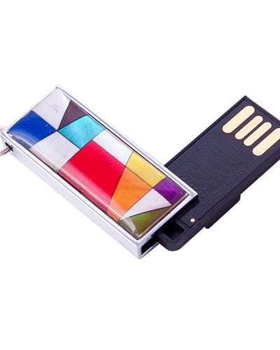 Natural Mother-of-Pearl Swing USB Memory (08 Jogakbo) - 8GB