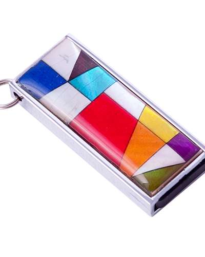 Natural Mother-of-Pearl Swing USB Memory (08 Jogakbo) - 4GB