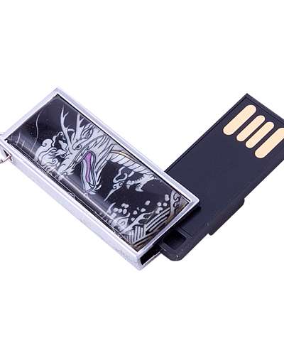 Natural Mother-of-Pearl Swing USB Memory (09_Dragon)-8GB