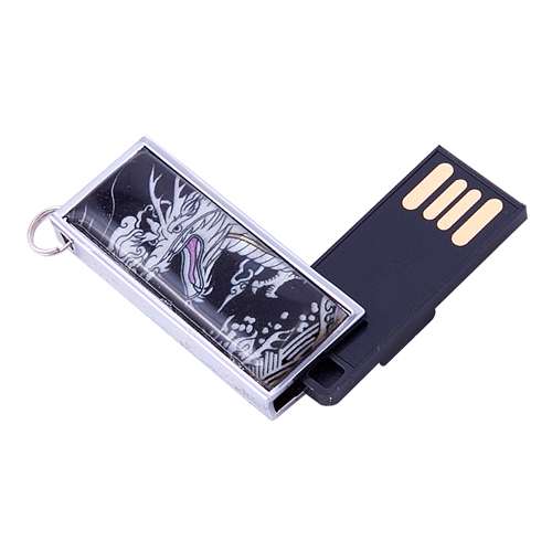 Natural Mother-of-Pearl Swing USB Memory (09_Dragon)-8GB