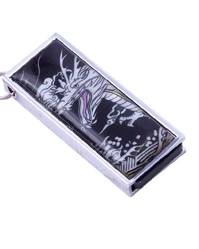 Natural Mother-of-Pearl Swing USB Memory (09_Dragon)-4G