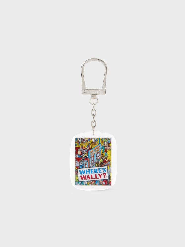 Colle X Where's Wally? Photo Acrylic Keyring
