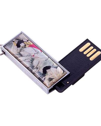 Natural Abalone Swing USB Memory (12_Dano Landscape) - 8GB