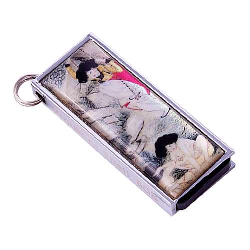Natural Mother-of-Pearl Swing USB Memory (Dano Landscape) - 4GB
