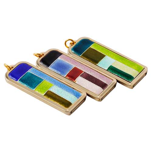 Pojagi Pattern Cloisonné USB (8GB, 16GB)