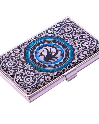 Natural Abalone Business Card Case (10_Samjokoh 1)