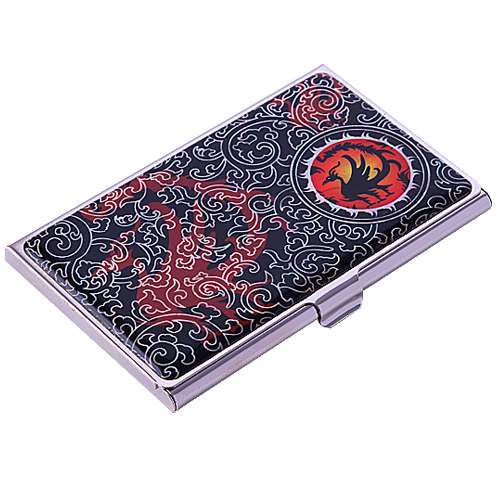 Natural Mother-of-Pearl Business Card Case (11_Three-Legged Crow 2)
