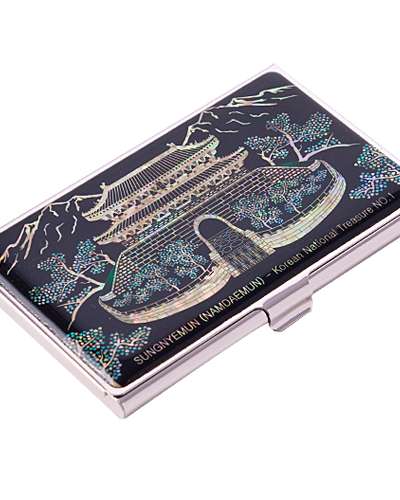 Natural Mother-of-Pearl Business Card Case (14_Namdaemun)