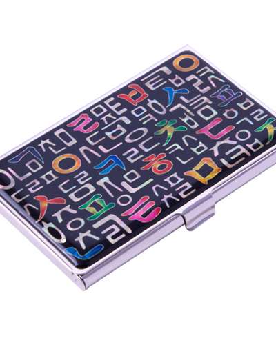 Natural Mother-of-Pearl Business Card Case (15_Hangul1)