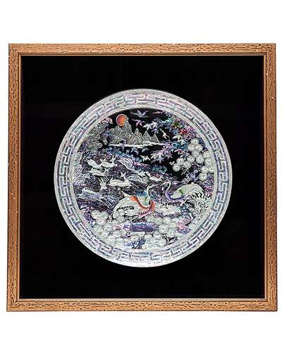 Ten Symbols of Longevity Tray Frame (Large)