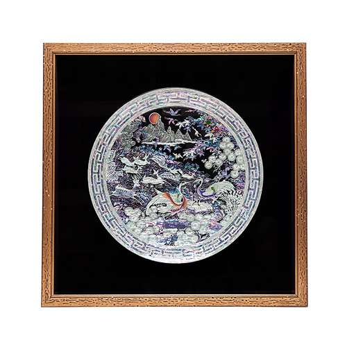 Ten Symbols of Longevity Tray Frame (Large)
