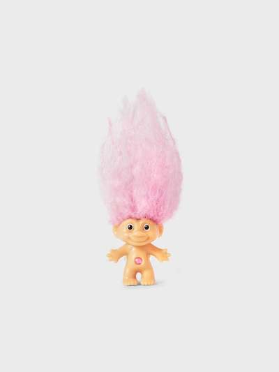 Colle X Good Luck Troll PVC Figure Sticon Pink